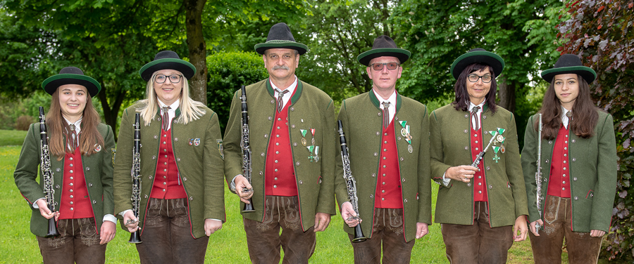 Vorstand der Grenzlandmusik Halbenrain