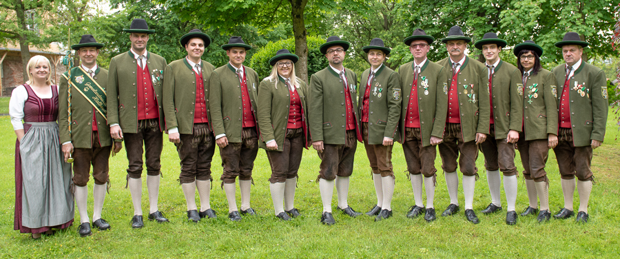 Vorstand der Grenzlandmusik Halbenrain